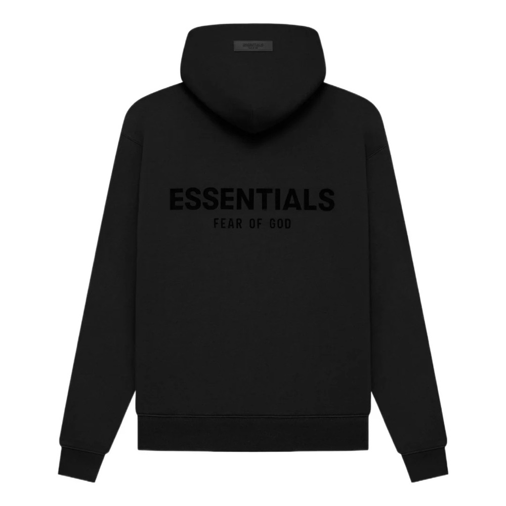 Essentials Black Hoodie